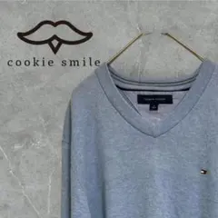 【TOMMY】長袖ニット Mサイズ スプリングニット ユニセックス【送料無料】