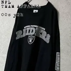 00sNFL TEAM APPARELレイダースRaidersロンt袖プリy2kのサムネイル
