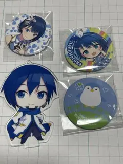 原神×ローソンコラボ ステッカー＆アクリルスタンド＆缶バッジセット