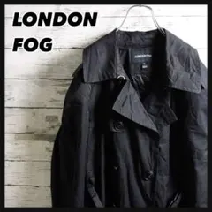 【超人気!!】 ロンドンフォグ ブラック トレンチコート USA ナイロン