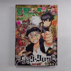 ブラッククローバー新連載 週刊少年ジャンプ 2015年 第12号 良品