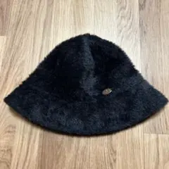 アニエスベー ファー素材 ハット