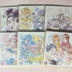 【匿名配送】プリキュア色紙ART3 4 20周年special まとめ売り6枚