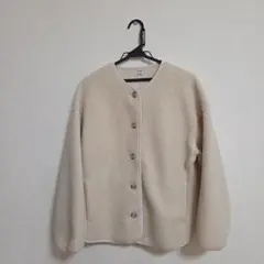 UNIQLO ボアフリースリラックスカーディガン M