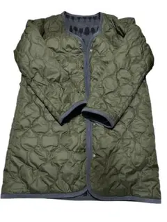 【美品】グラニフ ビューティフルシャドー リバーシブル キルティングコート L