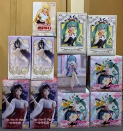 新作美少女フィギュアまとめ売り11個 初音ミク アルベド 等