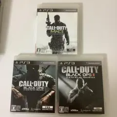 PS3 Call of Duty 3本セット BO/BO2/MW3