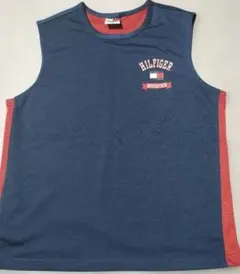 TOMMY HILFIGER ATHLETICS タンクトップ ネイビー Mのサムネイル