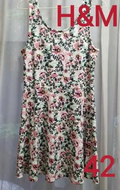 H&M 花柄ワンピース