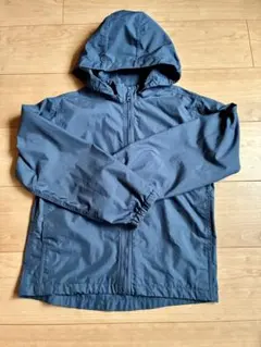 無印良品 撥水フード付きジャケット 【140 】ネイビー