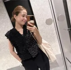 ⭐️5/27最終⭐️未使用 yori シロコン ミニリボンショートジレ ネイビー38 2025年最新】shirocon ミニリボンショートジレの人気アイテム