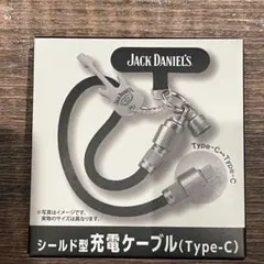 ま*お様 Jack Daniel's シールド型充電ケーブル Type-C