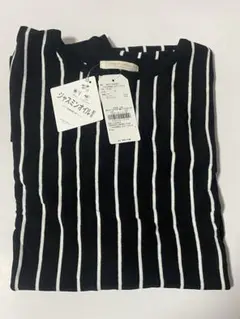 chocol raffine robe ストライプニットチュニック