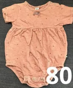ロンパース　夏　半袖　80cm ベビー服