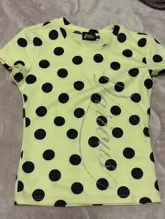 oto girls ドットTシャツ
