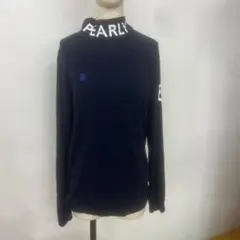 86 PEARLY ネイビー ハイネックセーター