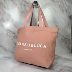 DEAN&DELUCA BANGKOKトートバッグ ピンク 大容量