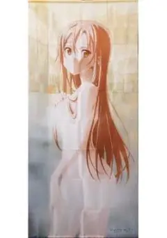 ソードアート・オンライン　アスナ　おふろタペストリー