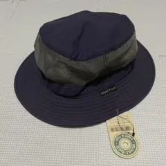 新品 タグ付き 00s 台湾製 モンベル ナイロン メッシュクラッシャーハット