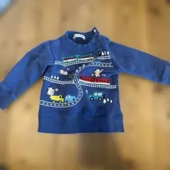 Cab Chip ネイビー トレーナー 90 裏起毛