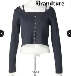 【Rirandture】ニットトップス