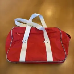 赤　スクールバック　スクバ