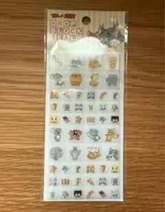 トムとジェリー シールシート ドロップブロックシール