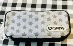 新品未使用　outdoor ペンケース　メイクポーチ　　ポーチ　大容量　筆箱