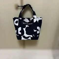 マリメッコ marimekko ピエニ ウニッコ セイディ バッグ 黒×白