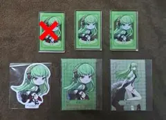 コードギアス ららぽーと スタンプラリー アクリルブロック C.C. 特典