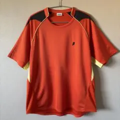 古着 Prince プリンス 半袖 Tシャツ オレンジ スポーツ 速乾