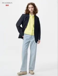UNIQLO ユニクロ ストレートジーンズ JW ANDERSON 27 補正済