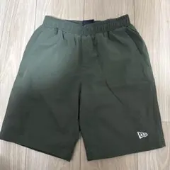New Era ハーフパンツ 130サイズ オリーブグリーン