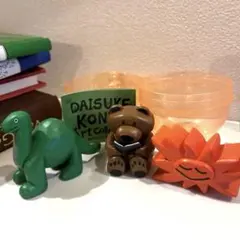 DAISUKE KONDO アートコレクション 太陽、恐竜、くま 3点セット