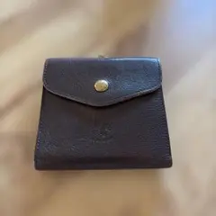 IL BISONTE 二つ折り財布 がま口 ダークブラウンのサムネイル