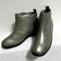 新品◎Pansy パンジー 晴雨兼用 軽量 ブーツ 23.5 EEEのサムネイル