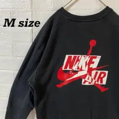 エアジョーダン　バックロゴスウェット　ブラック