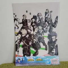 一番くじ　ヒロアカ　ビジュアルクリアポスターのサムネイル