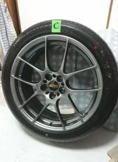 BBS 鍛造 RF507 17x 7j ミシュランオールシーズンタイヤ　4本 BBS 鍛造 RF507 17x 7j 4本 - メルカリ