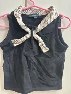 美品 バーバリーブルーレーベル カットソー ノバチェック　100 90