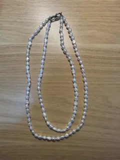 クルーレ　crewre 2wayウォーターパールネックレス　シルバー