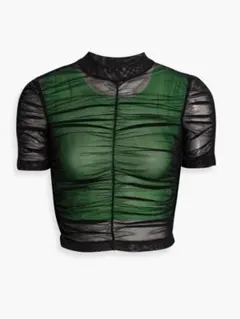 Alexander Wang メッシュ 半袖 トップス 緑のサムネイル