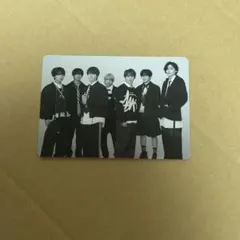 なにわ男子 アシンメトリー Black Nightmare トレカ 集合