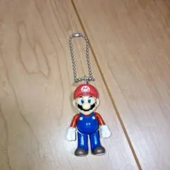 「ニンテンドー」スーパーマリオ フィギュア型ボールキーチェン