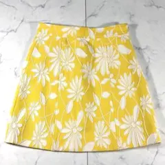 未使用 MIU MIU 花柄 ジャガード ミニスカート サイズ38 イタリア製のサムネイル