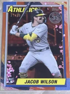 2026 Topps Jacob Wilson Canvas パラレル 50シリ - メルカリ