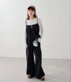 Kastane ペプラムキャミサロペット ブラックその他2 サイズ1のサムネイル