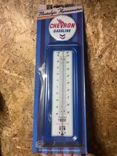 Chevron アメリカ　雑貨　温度計　ヴィンテージ
