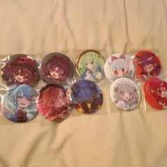 東方project　缶バッジ　10点セットのサムネイル