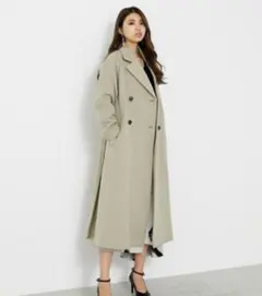 リエンダ　riendaバックプリーツWOOLミックスコートのサムネイル